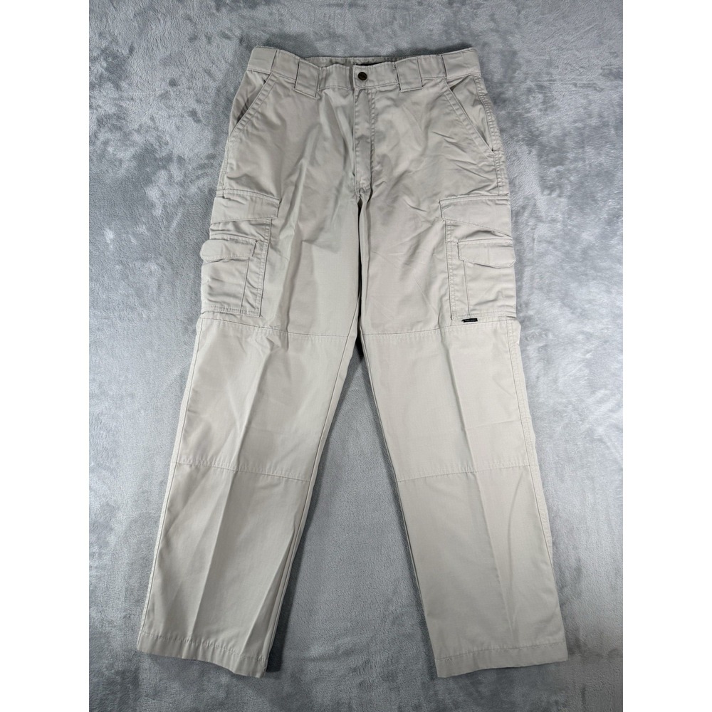 Tru Spec‎ Cargo Pants Mens 34x32 Beige Tactical Ripstop